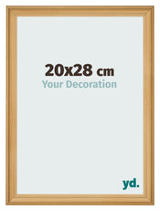Marco de Fotos 20x28cm Venatura Di Pino MDF Lazio Delantera Tamano | Yourdecoration.es