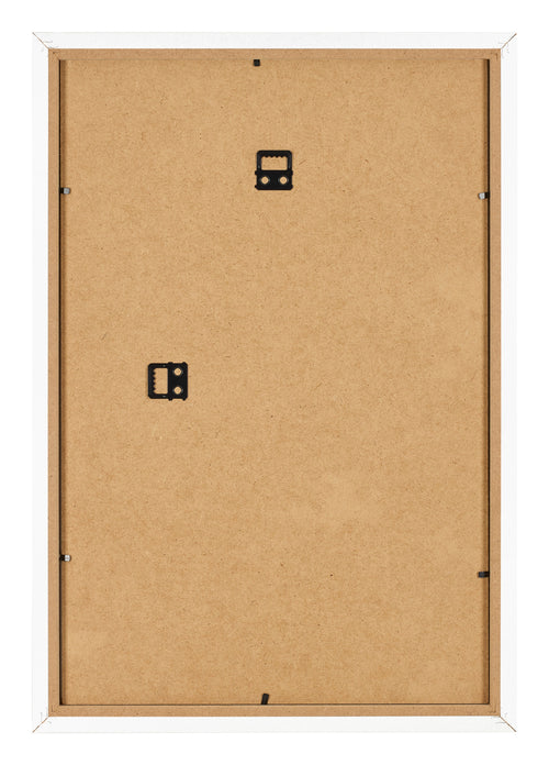 Marco de Fotos 20x30cm Blanco Mate MDF Bologna Trasera | Yourdecoration.es