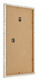 Marco de Fotos 20x30cm Blanco Vintage MDF Bologna Trasera Oblicuo | Yourdecoration.es