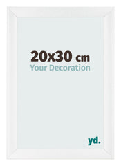 Marco de Fotos 20x30cm Blanco Vintage MDF Pisa Delantera Tamano | Yourdecoration.es