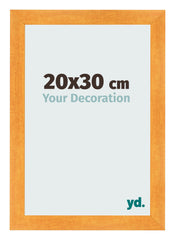 Marco de Fotos 20x30cm Naranja MDF Pisa Delantera Tamano | Yourdecoration.es