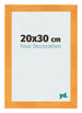Marco de Fotos 20x30cm Naranja MDF Pisa Delantera Tamano | Yourdecoration.es