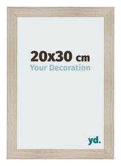 Marco de Fotos 20x30cm Roble Rustico MDF Pisa Delantera Tamano | Yourdecoration.es