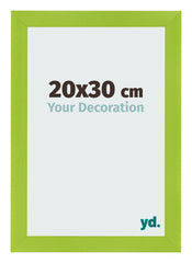 Marco de Fotos 20x30cm Verde MDF Pisa Delantera Tamano | Yourdecoration.es