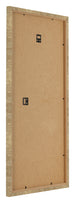 Marco de Fotos 20x40cm Dorado Antiguo MDF Bologna Trasera Oblicuo | Yourdecoration.es