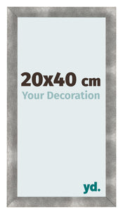 Marco de Fotos 20x40cm Metal Vintage MDF Pisa Delantera Tamano | Yourdecoration.es