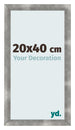 Marco de Fotos 20x40cm Metal Vintage MDF Pisa Delantera Tamano | Yourdecoration.es