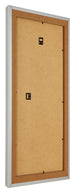 Marco de Fotos 20x40cm Plateado Mate MDF Lazio Trasera Oblicuo | Yourdecoration.es