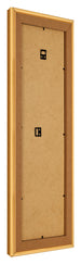 Marco de Fotos 20x60cm Dorado Matte MDF Lazio Trasera Oblicuo | Yourdecoration.es