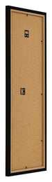 Marco de Fotos 20x60cm Negro Brillante MDF Bologna Trasera Oblicuo | Yourdecoration.es