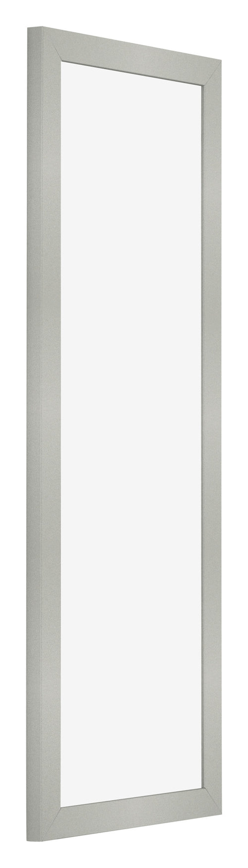 Marco de Fotos 20x60cm Plateado Mate MDF Bologna Delantera Oblicuo | Yourdecoration.es