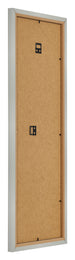 Marco de Fotos 20x60cm Plateado Mate MDF Bologna Trasera Oblicuo | Yourdecoration.es