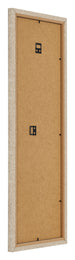 Marco de Fotos 20x60cm Roble Sonoma MDF Bologna Trasera Oblicuo | Yourdecoration.es
