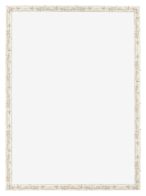 Marco de Fotos 21x30cm Blanco Vintage MDF Bologna Delantera | Yourdecoration.es