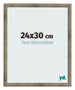 Marco de Fotos 24x30 cm Metal Vintage MDF Bologna Delantera Tamano | Yourdecoration.es