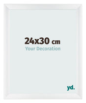 Marco de Fotos 24x30cm Blanco Vintage MDF Pisa Delantera Tamano | Yourdecoration.es