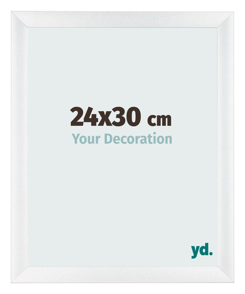 Marco de Fotos 24x30cm Blanco Vintage MDF Pisa Delantera Tamano | Yourdecoration.es