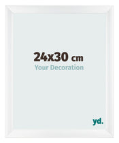 Marco de Fotos 24x30cm Blanco Vintage MDF Pisa Delantera Tamano | Yourdecoration.es