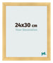 Marco de Fotos 24x30cm Dorado Vintage MDF Pisa Delantera Tamano | Yourdecoration.es