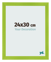 Marco de Fotos 24x30cm Verde MDF Pisa Delantera Tamano | Yourdecoration.es