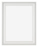 Marco de Fotos 24x32cm Blanco Barrido MDF Lazio Delantera | Yourdecoration.es