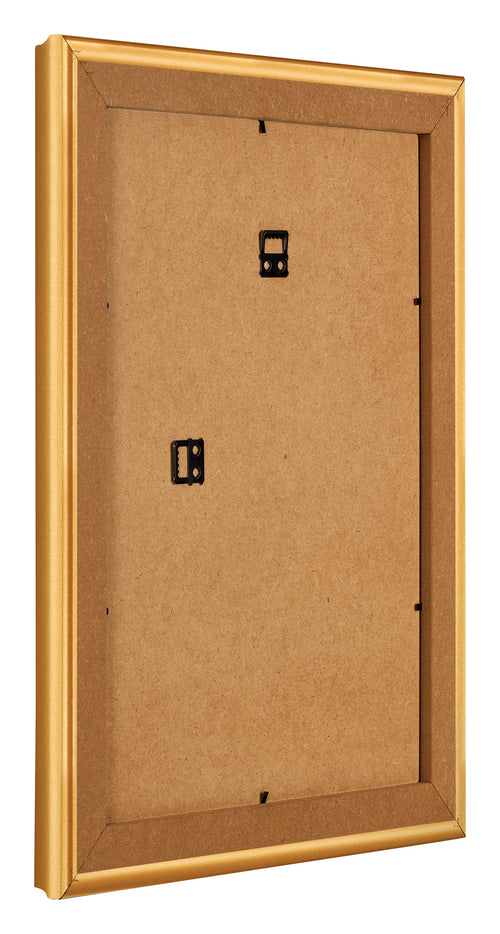 Marco de Fotos 24x32cm Dorado Matte MDF Lazio Trasera Oblicuo | Yourdecoration.es
