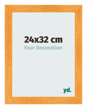 Marco de Fotos 24x32cm Naranja MDF Pisa Delantera Tamano | Yourdecoration.es