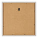 Marco de Fotos 25x25cm Acero Inoxidable MDF Bologna Trasera | Yourdecoration.es