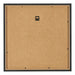 Marco de Fotos 25x25cm Antracita MDF Bologna Trasera | Yourdecoration.es