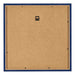 Marco de Fotos 25x25cm Azul Oscuro Barrido MDF Bologna Trasera | Yourdecoration.es