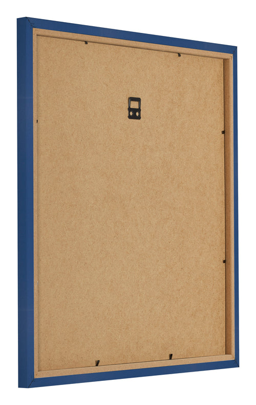 Marco de Fotos 25x25cm Azul Oscuro MDF Bologna Trasera Oblicuo | Yourdecoration.es