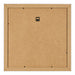 Marco de Fotos 25x25cm Blanco Vintage MDF Pisa Trasera | Yourdecoration.es