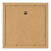 Marco de Fotos 25x25cm Blanco Vintage MDF Pisa Trasera | Yourdecoration.es