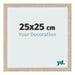 Marco de Fotos 25x25cm Roble Sonoma MDF Bologna Delantera Tamano | Yourdecoration.es