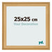 Marco de Fotos 25x25cm Venatura Di Pino MDF Lazio Delantera Tamano | Yourdecoration.es