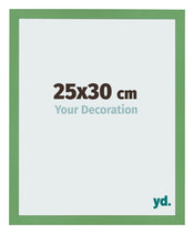 Marco de Fotos 25x30 cm Verde MDF Bologna Delantera Tamano | Yourdecoration.es