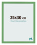 Marco de Fotos 25x30 cm Verde MDF Bologna Delantera Tamano | Yourdecoration.es