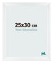 Marco de Fotos 25x30cm Blanco Vintage MDF Pisa Delantera Tamano | Yourdecoration.es