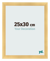 Marco de Fotos 25x30cm Dorado Vintage MDF Pisa Delantera Tamano | Yourdecoration.es