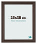 Marco de Fotos 25x30cm Roble Oscuro MDF Lazio Delantera Tamano | Yourdecoration.es