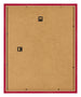 Marco de Fotos 25x30cm Rojo MDF Bologna Trasera | Yourdecoration.es