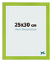 Marco de Fotos 25x30cm Verde MDF Pisa Delantera Tamano | Yourdecoration.es