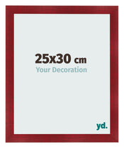 Marco de Fotos 25x30cm Vino Tinto Barrido MDF Pisa Delantera Tamano | Yourdecoration.es