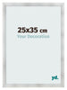 Marco de Fotos 25x35cm Aluminio Cepillado MDF Pisa Delantera Tamano | Yourdecoration.es