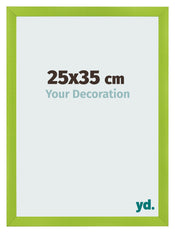 Marco de Fotos 25x35cm Verde MDF Pisa Delantera Tamano | Yourdecoration.es