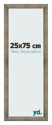 Marco de Fotos 25x75 cm Metal Vintage MDF Bologna Delantera Tamano | Yourdecoration.es