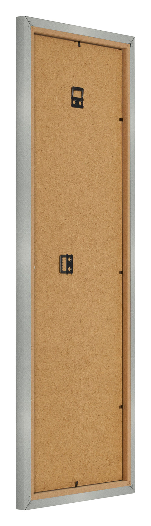 Marco de Fotos 25x75cm Aluminio Cepillado MDF Bologna Trasera Oblicuo | Yourdecoration.es