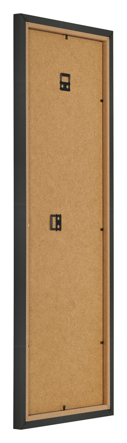Marco de Fotos 25x75cm Antracita MDF Bologna Trasera Oblicuo | Yourdecoration.es