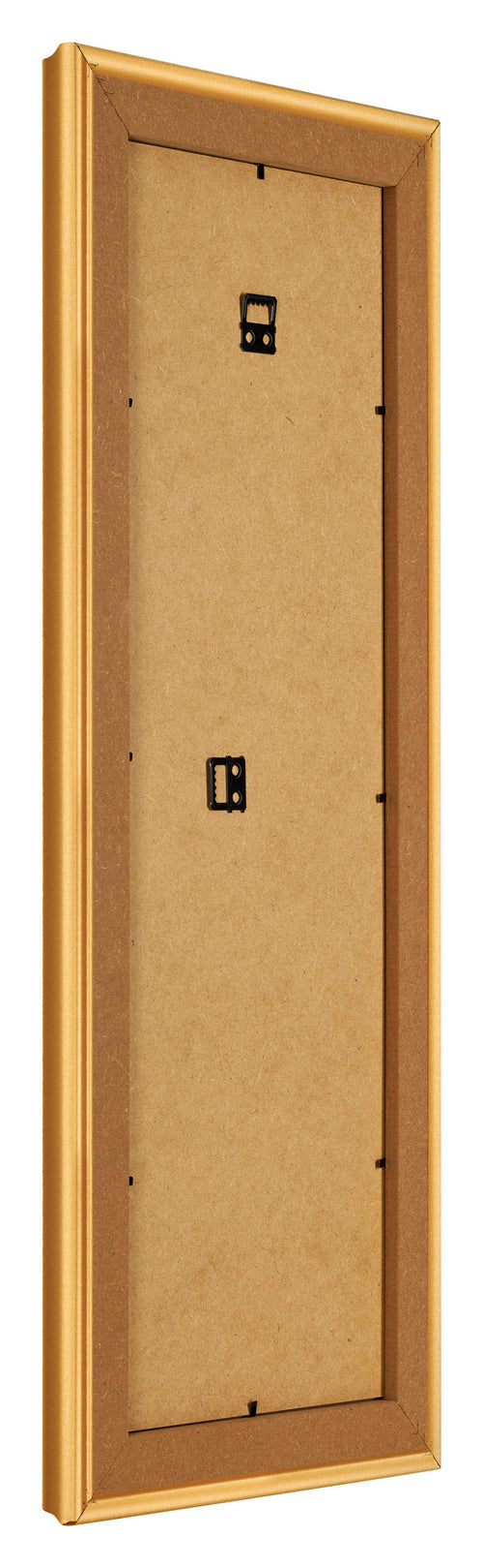 Marco de Fotos 25x75cm Dorado Matte MDF Lazio Trasera Oblicuo | Yourdecoration.es