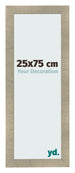 Marco de Fotos 25x75cm Dorado Vintage MDF Pisa Delantera Tamano | Yourdecoration.es